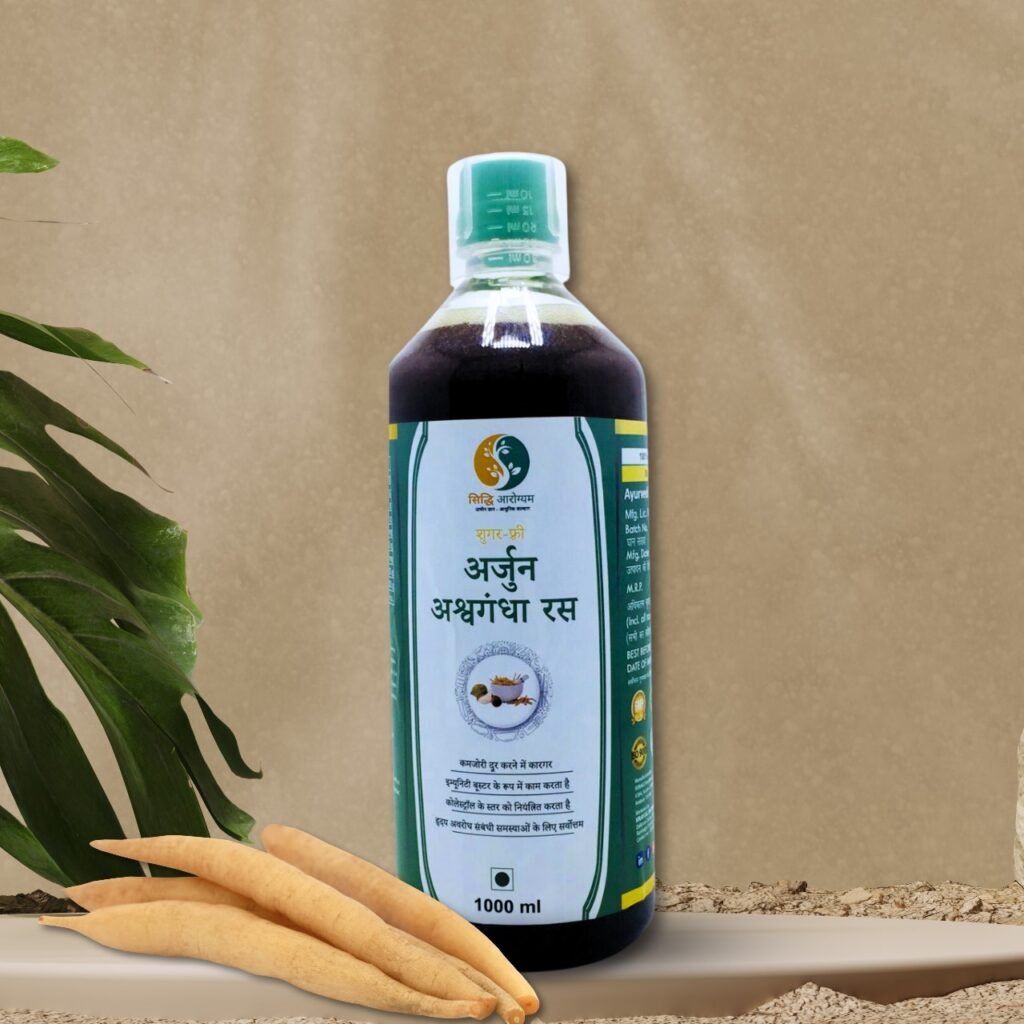 Satavari+Siddhi Aagroya-Arjun-Ashwagandha-Juice