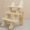 Collapsible Wooden Staircase Display Stand – 3-Tier Customizable Organizer for Craft Fairs & Artisan Markets - Image 4