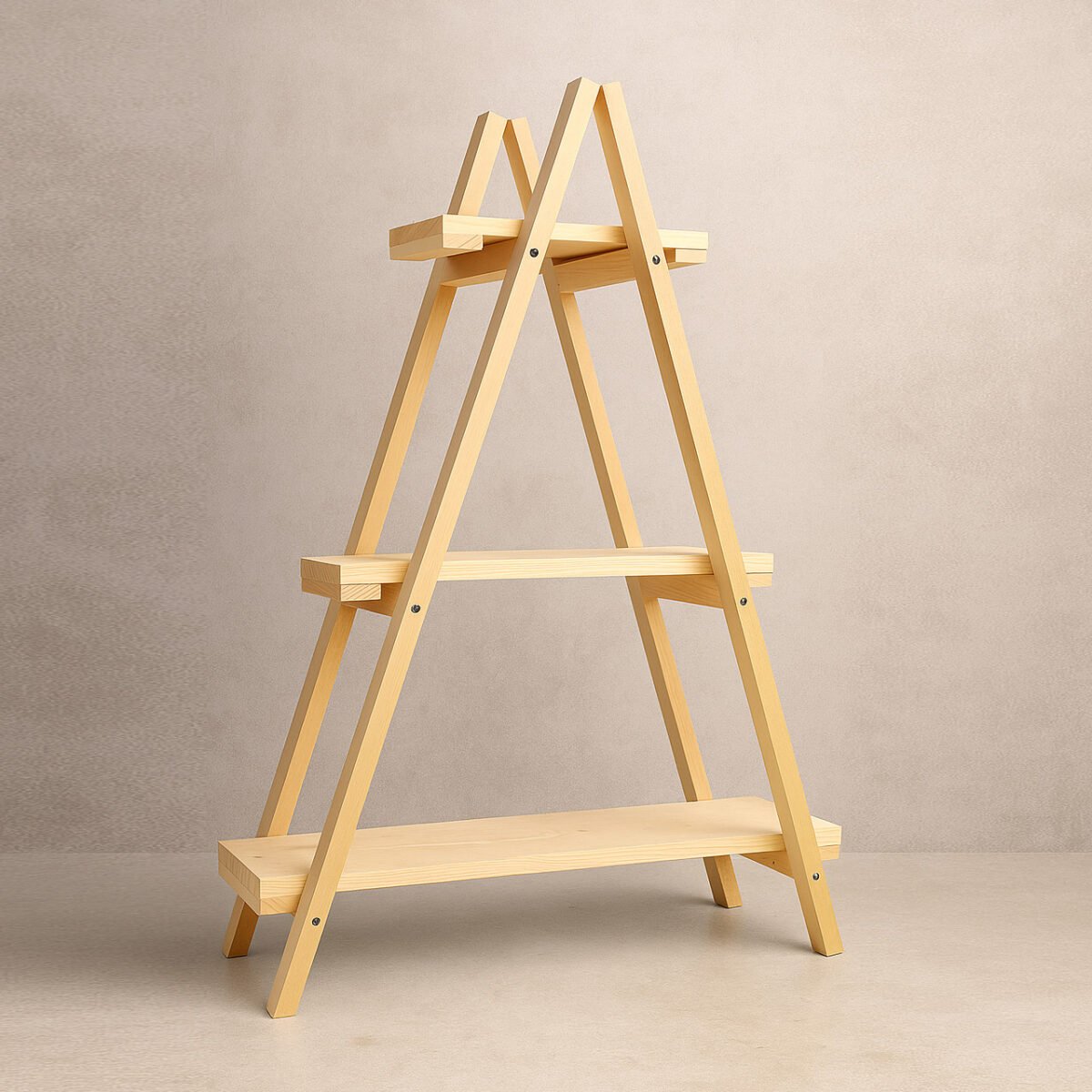Exhibition Pyramid Display Rack – 3 Level - Image 1