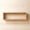 Rectangular Solid Wood Wall Shelf | Modern Floating Shelf for Home & Office Décor