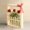 Wall-Mounted 5 Test Tube Planter | Pinewood Hanging Flower Vase for Roses & Plants – Valentine’s Day Gift