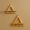 Triangle Wall Shelves – Pinewood with Keyholders - Image 2