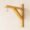 Wall Mounted Plant Pot Holders | Wood Bracket | Wooden Shelf Bracket | Set of 2 - Image 2