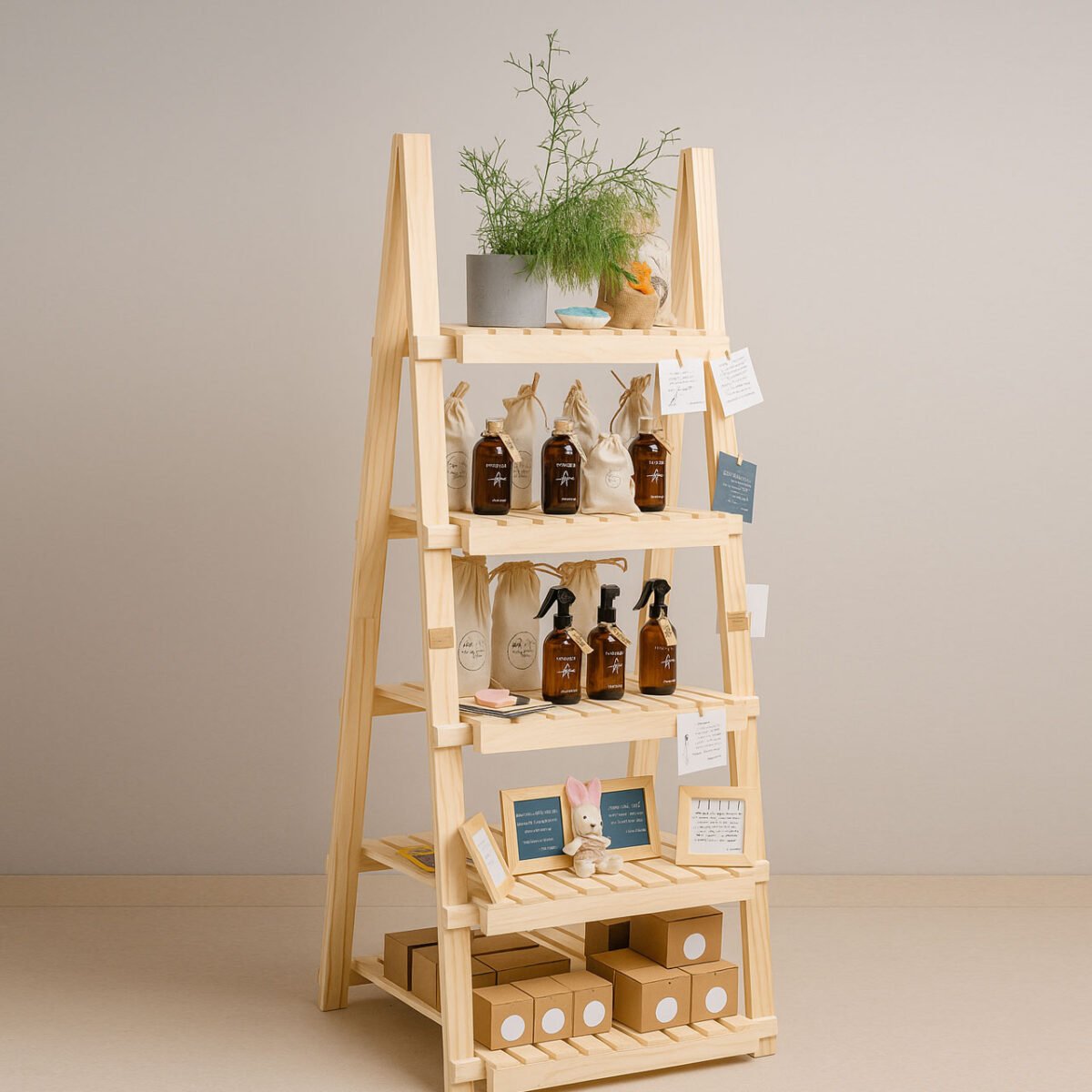 Portable Wooden Exhibition Stand – Smart, Stylish & Functional - Image 2