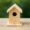 Natural Wooden Bird House – Ideal for Balcony, Garden & Outdoor Décor - Image 3
