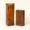Rustic Pinewood Vase Set of 2 | Handcrafted Large & Small Wooden Flower Holders for Home & Office Décor - Image 2