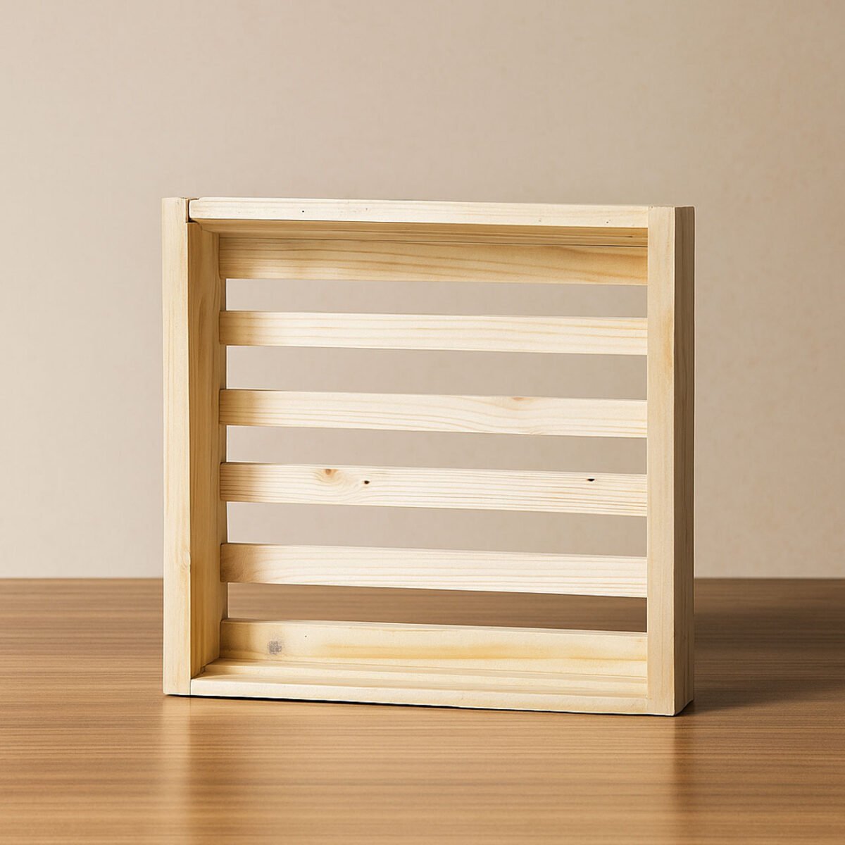 Wooden Multipurpose Slotted Serving Tray | Pinewood | Gifting - Image 2