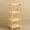 Solid Pinewood 4-Tier Shelf – Square Display Rack for Plants, Books & More - Image 3