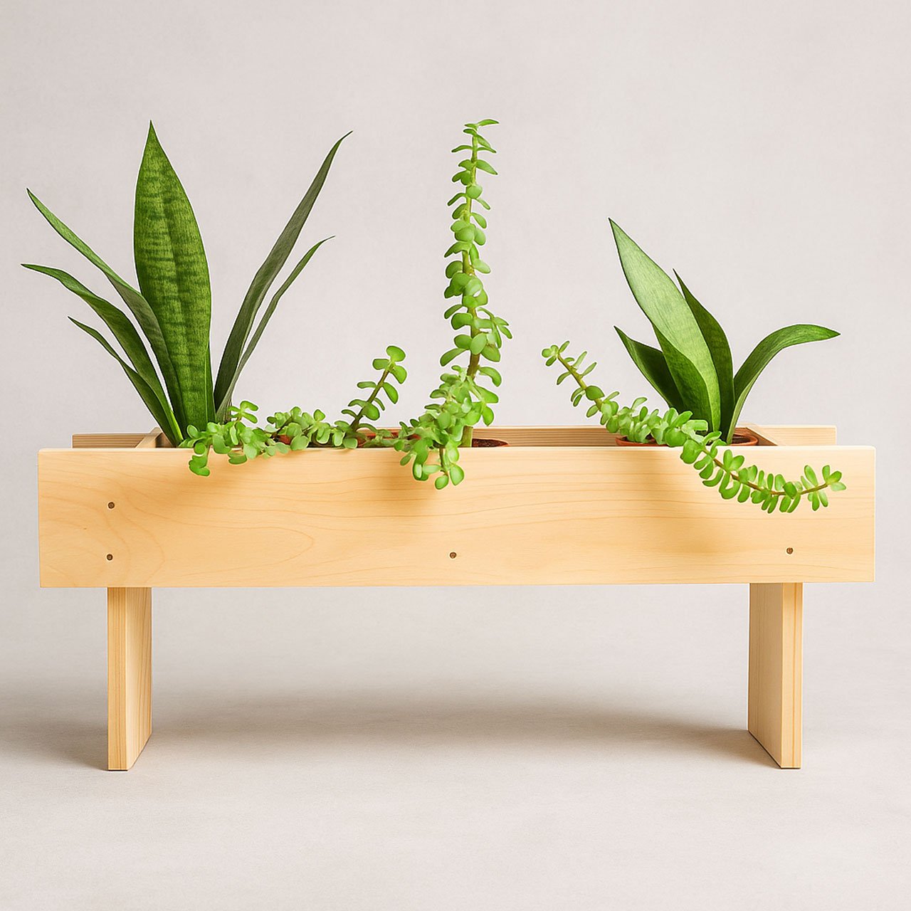 04-1-2.jpg Heavy-Duty Wooden Deck Planter – Perfect for Balcony & Garden - Image 3