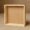 Rennover Pinewood Decorative Gift Basket – Square Wooden Hamper Tray (20cm x 20cm x 6cm) for Gifting & Home Décor - Image 4