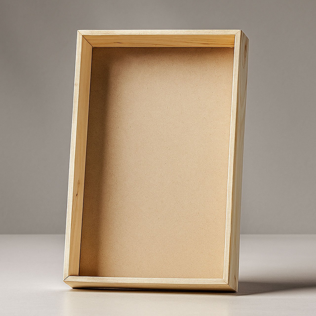 04-11.jpg Wooden Gift Basket – Handmade Rectangular Hamper Tray with MDF Base for Festive & Wedding Gifting - Image 4