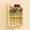 Wall Hanging Glass Planter | Pinewood 4 Test Tube Propagation Station & Tabletop Terrarium for Home, Kitchen & Wedding Decor - Image 4