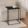 KRAYOG Minimalist Metal Side Table – Iron & Steel Accent Table for Living Room