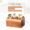 KRAYOG Wooden Spoon Stand & Napkin Holder – 10” Kitchen Counter Organizer, Brown - Image 5