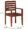 KRAYOG Solid Sheesham Wood Armchair – Honey Oak Finish, Multipurpose Home Chair - Image 6