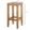 KRAYOG Acacia Wood Bar Stool – 24” Tall Kitchen & Home Chair, Natural Brown Teak Finish - Image 3