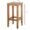 KRAYOG Acacia Wood Bar Stool – 24” Tall Kitchen & Home Chair, Natural Brown Teak Finish - Image 3