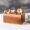 KRAYOG Wooden Spoon Stand & Napkin Holder – 10” Kitchen Counter Organizer, Brown - Image 8