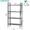 Krayog 4 Tier Height Adjustable Metal Bookshelf Metal Rack Wooden Almirah for Home Library Book Shelf Open Display Books Rack 4 Layer Book Shelf Bookcases DIY - Image 3