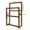 Wooden Towel Rack Holder – 2-Tier Freestanding Towel Stand with Bottom Shelf for Bathroom, Hand Towels, Washcloths, Spa & Corners - Image 4