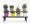 2-Tier Metal Plant Stand Stylish & Sturdy Iron Rack for Home, Balcony & Garden | Space-Saving, Durable & Ideal for Indoor & Outdoor Decor (Black) - Image 8
