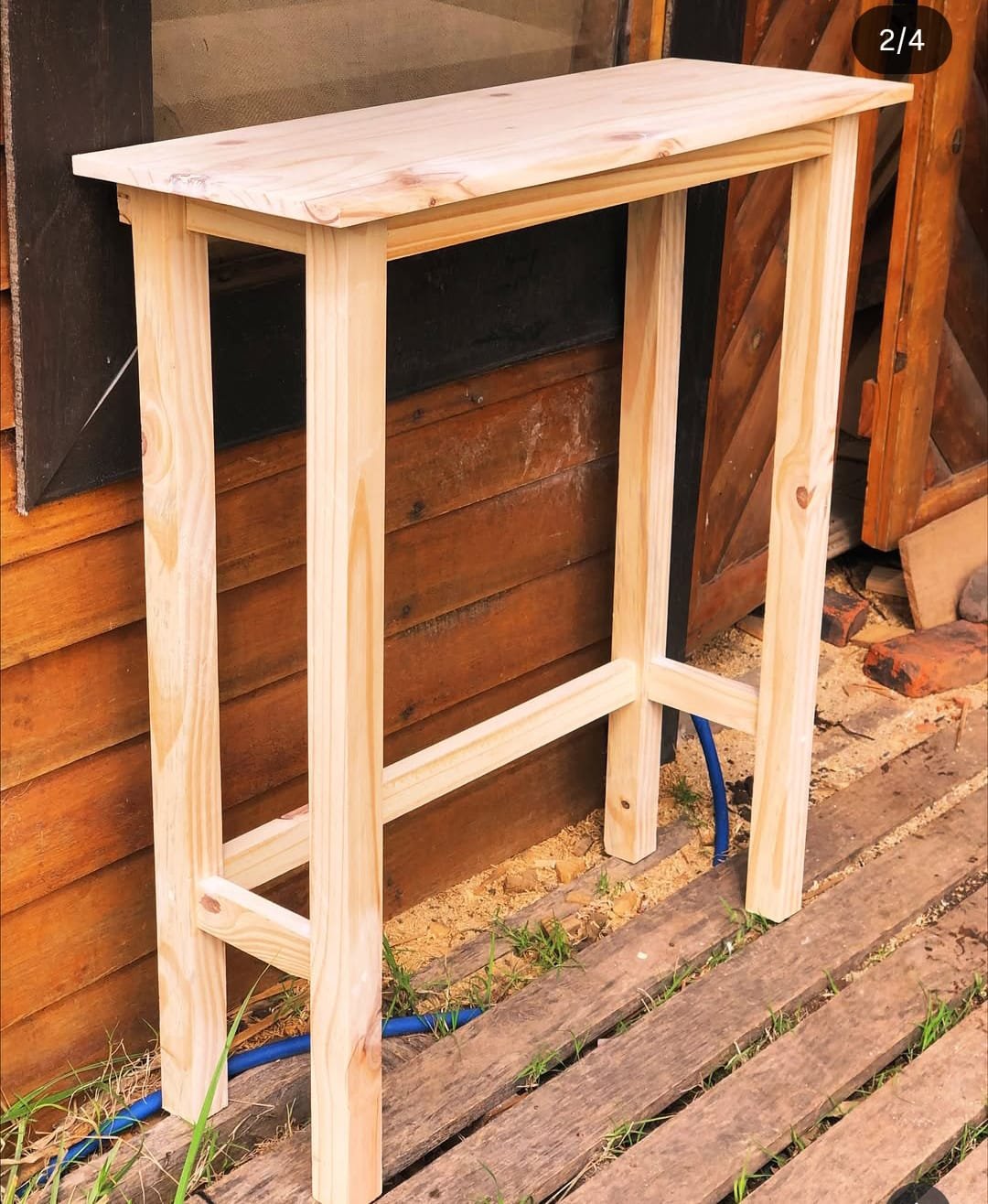 HT2-3 Wood Artist Accent Stand - Image 4