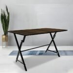 Multipurpose  |  Study Table | Computer Desk |  Office Work | Laptop Desk | 2/4 Seater Dining Table for Home and Office (Mocha Brown, 2 X 3 ft)