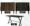 Multipurpose  |  Study Table | Computer Desk |  Office Work | Laptop Desk | 2/4 Seater Dining Table for Home and Office (Mocha Brown, 2 X 3 ft) - Image 4