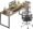 Computer Desk for Office, Study Table for Home, Modern Computer Desk for Work, Home Study and Writing Table,Plywood Desk, Rustic Brown_120x60x75 cm (Rustic Brown) - Image 7