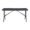 5 Feet Rectangle Table with Metal Legs (Brown) - Image 5
