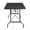 5 Feet Rectangle Table with Metal Legs (Brown) - Image 6