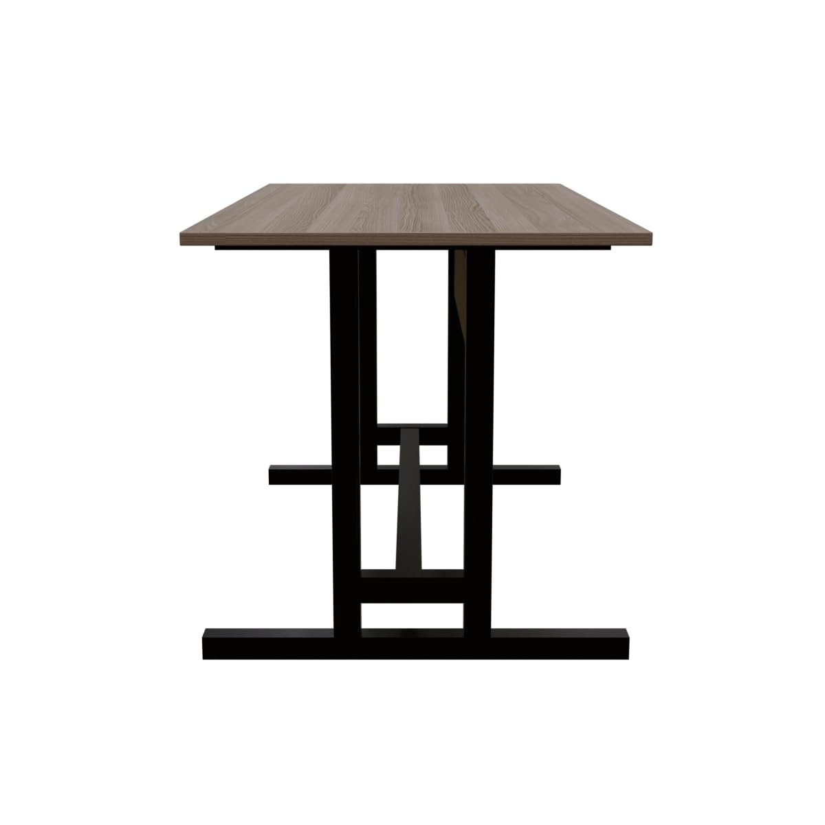 OT14-6 Study Table for Home, Office, Desk with Large Storage Space Modern Gaming Desk Study Laptop Table Beige - Image 7