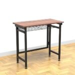 Desk/Study Desk/Utility Desk with Shelf (Brown) Engineered Wood