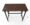 Desk/Study Desk/Utility Desk with Shelf (Brown) Engineered Wood - Image 3