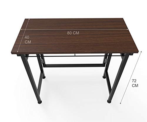OT15-2 Desk/Study Desk/Utility Desk with Shelf (Brown) Engineered Wood - Image 3