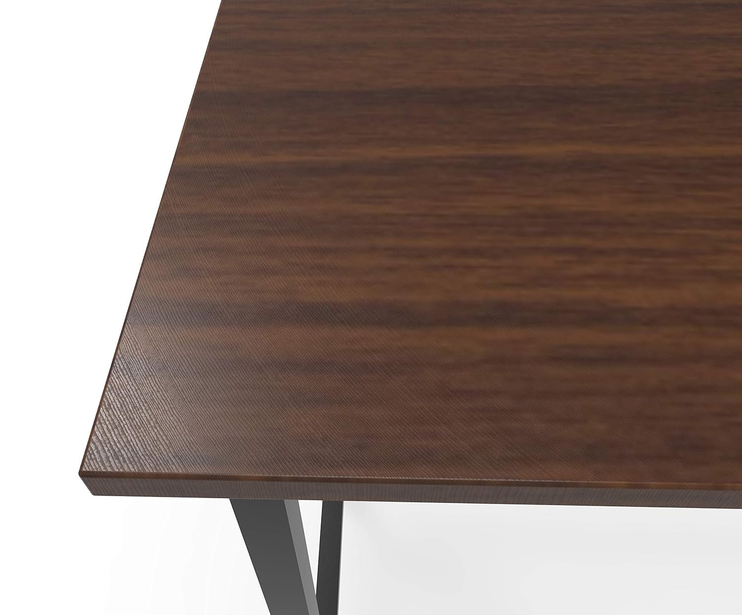 OT15-4 Desk/Study Desk/Utility Desk with Shelf (Brown) Engineered Wood - Image 5