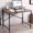 Office Table - Study Table for Students, Adults Work Table for Home - PC, Laptop, Desktop, Gaming, Computer Table with Spacious Tabletop Multipurpose Table (Walnut-L 91 x B 60.5 x H 75cm) - Image 2