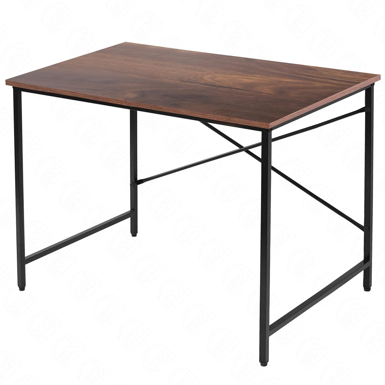 OT17-7 Office Table - Study Table for Students, Adults Work Table for Home - PC, Laptop, Desktop, Gaming, Computer Table with Spacious Tabletop Multipurpose Table (Walnut-L 91 x B 60.5 x H 75cm) - Image 8