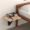 Engineered Wood Wall Mount Bed Side Table, Mini Laptop Table for Home Living Room Study Room Beige