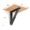 Engineered Wood Wall Mount Bed Side Table, Mini Laptop Table for Home Living Room Study Room Beige - Image 3