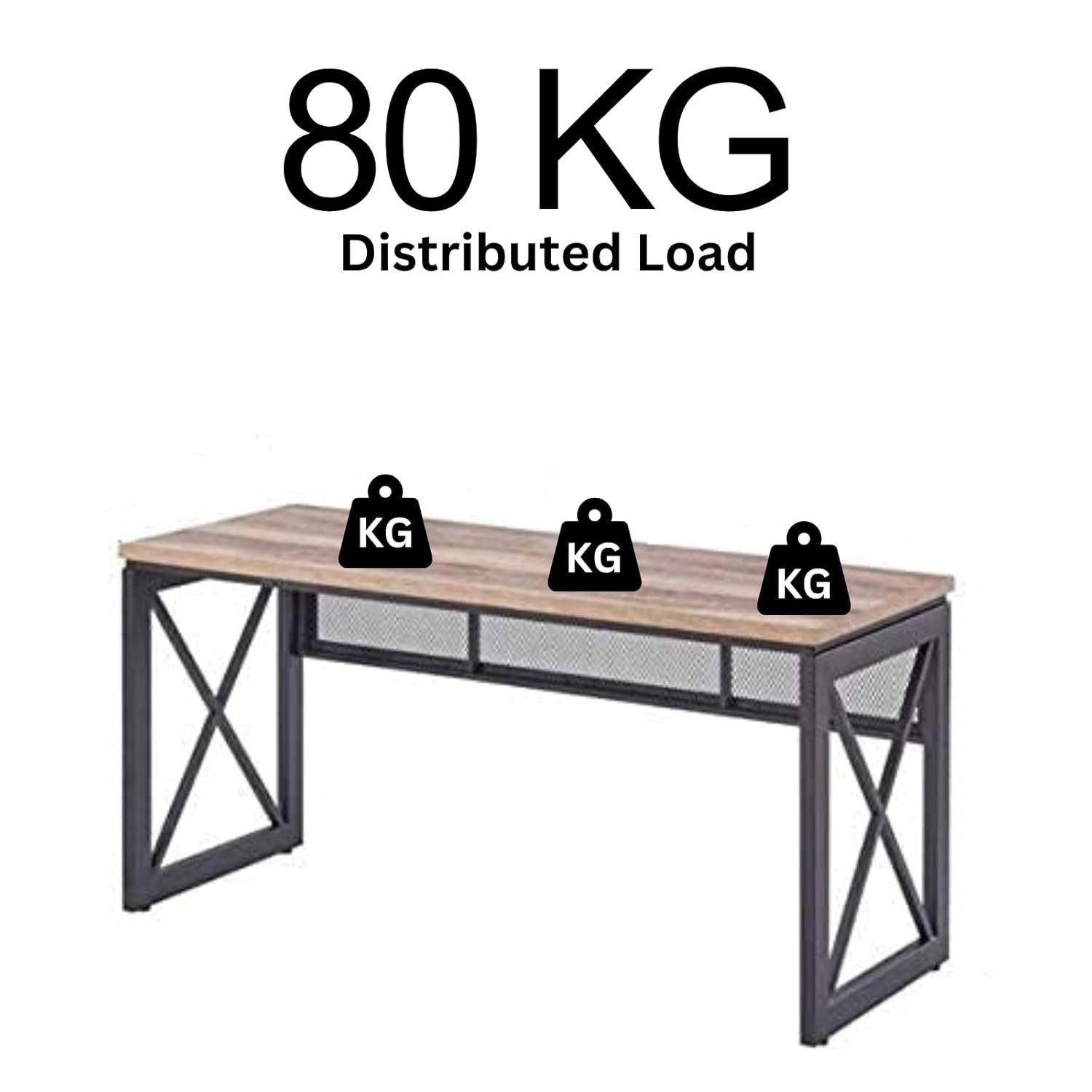OT3-8 Krayog Computer Table for Home,Office,Pc|1 Year Warranty|,Office Table for Office Work,Study Table for Students,Home Office Desk Forest -150X60X76 Cm (150X60)|DIY - Engineered Wood,Matte,Multicolor - Image 9