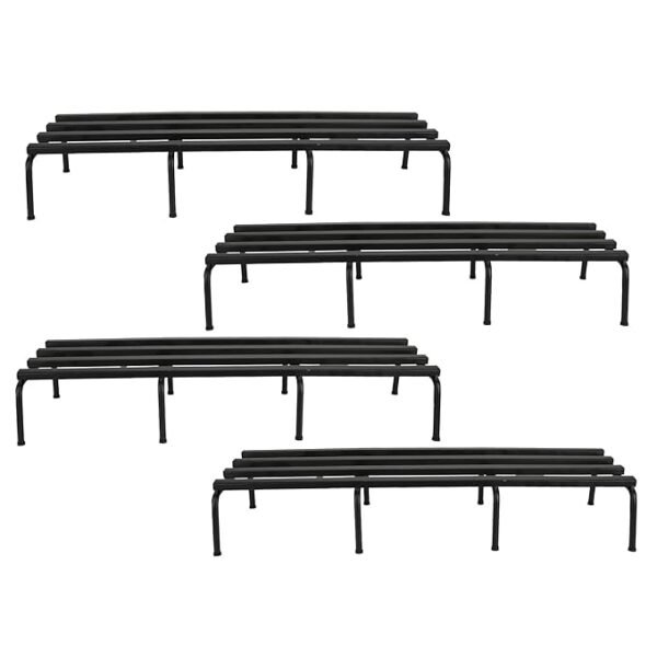 Metal Planter Stand || Plant Stand for Pots|| Outdoor Plant Stand || Black (Set of 4)