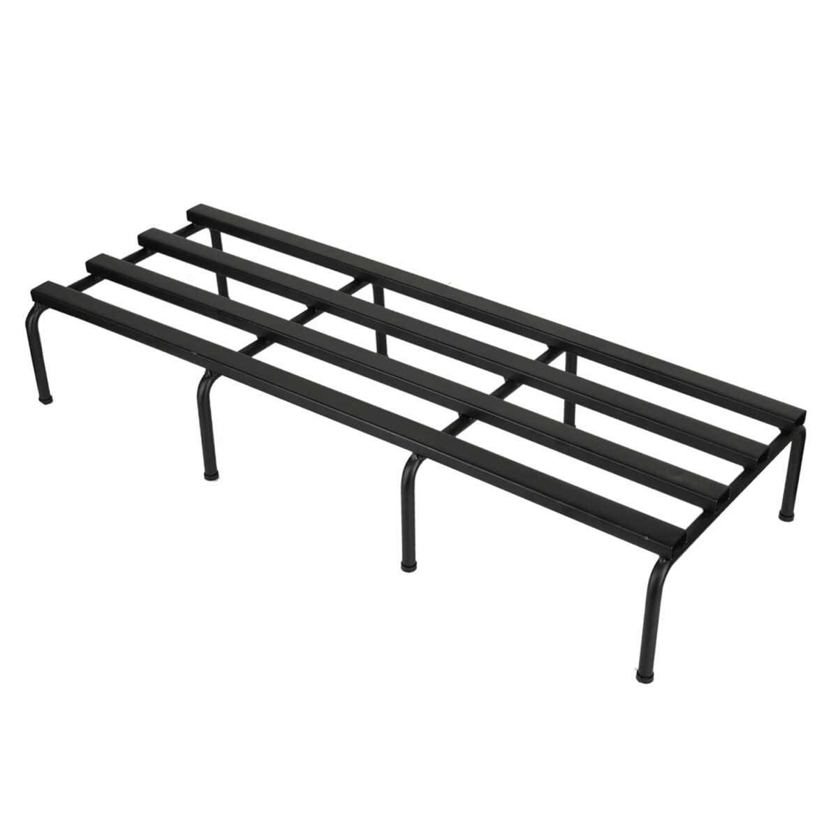 Metal Planter Stand || Plant Stand for Pots|| Outdoor Plant Stand || Black (Set of 4) - Image 8