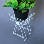 White Nelumbo Plant stand
