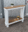 Two-Tone Farmhouse Console Table with Natural Wood Top - Image 4