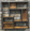 Industrial Metal Display Shelf with Wood Shelves - Multi-Compartment - Image 5