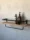 KRAYOG Wooden Wall Shelf Combo – “Serrano & Orense” Floating Shelves with Towel Bar, Pine Finish - Image 4