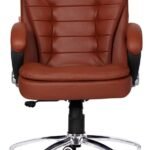 Krayog Office Chair Ergonomic Desk Chair Mesh Computer Chair High-Back Mesh Home & Office Ergonomic Chair with Advanced Mechanism, Arm-Rest with Lumbar Support(Brown)