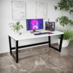 Krayog Quantum Computer Table in Ply Wood for Home & Office, Simple Style Desk, Scratch Resistance Surface, Easy to Assemble