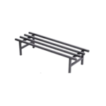 KRAYOG Heavy Duty Rectangular Plant Stand | Modern Decorative Metal Plant Holder for Balcony, Garden, Indoor & Outdoor Use (Black, Pack of 1)